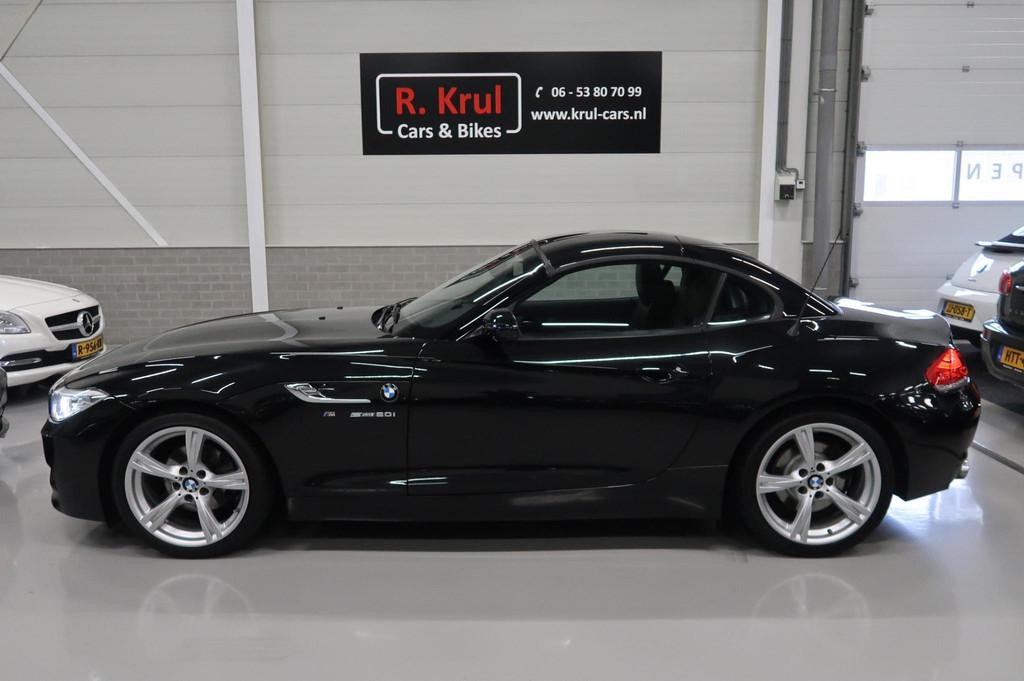 BMW Z4 Roadster sDrive20i High Executive M-Sport Sportstoele, Auto's, BMW, Gebruikt, 4 cilinders, Cabriolet, Zwart