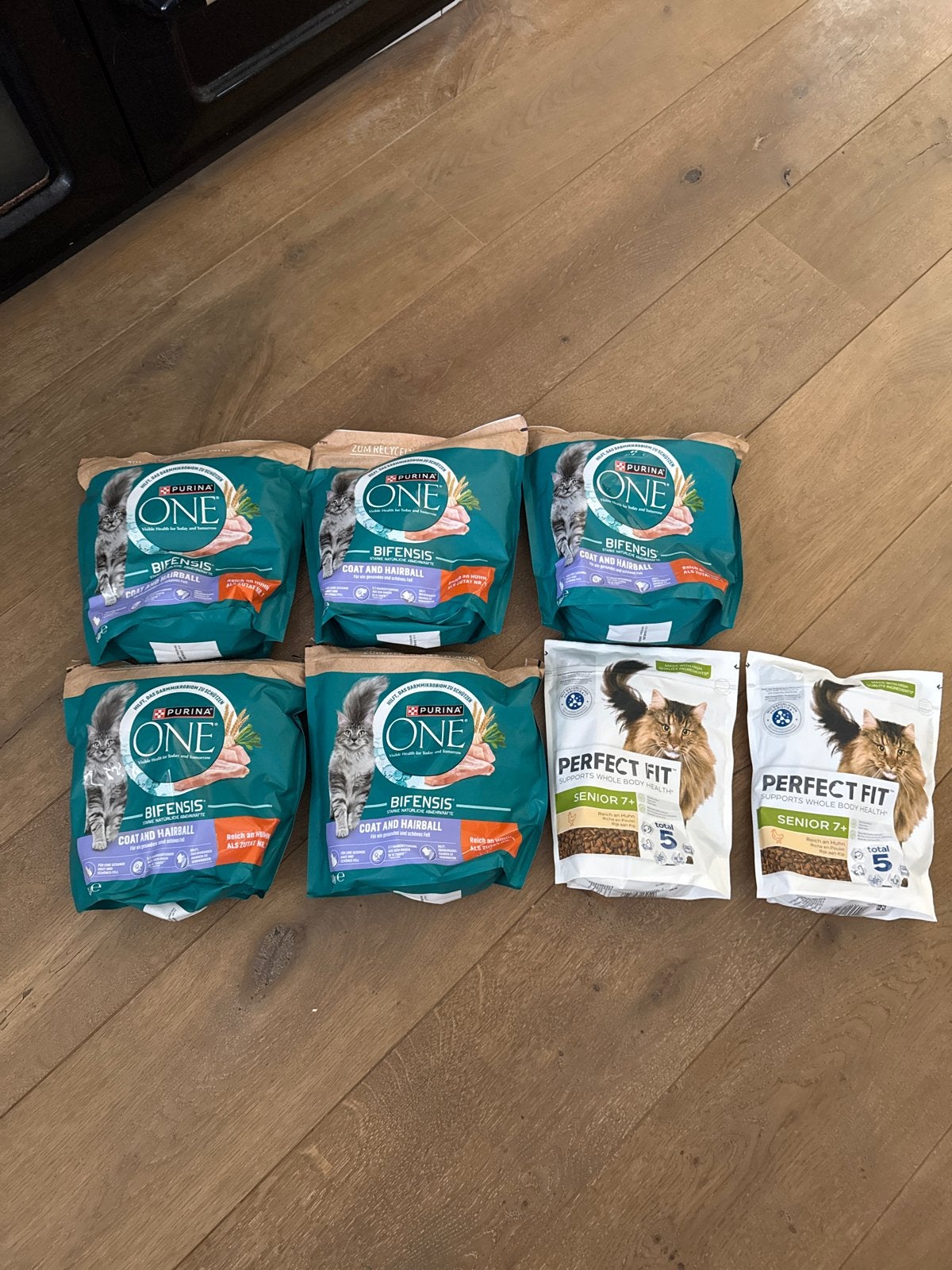 Kattenvoer brokjes Purina One 1,4 kg 5 zakken, Ophalen of Verzenden, Kat