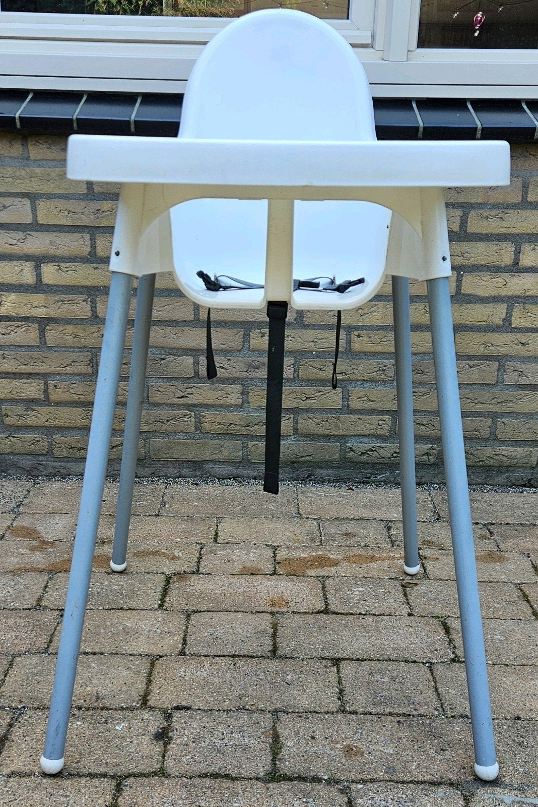 Ikea Antilop kinderstoel met blad en gordel, Ophalen, Gebruikt, Overige typen, Afneembaar eetblad
