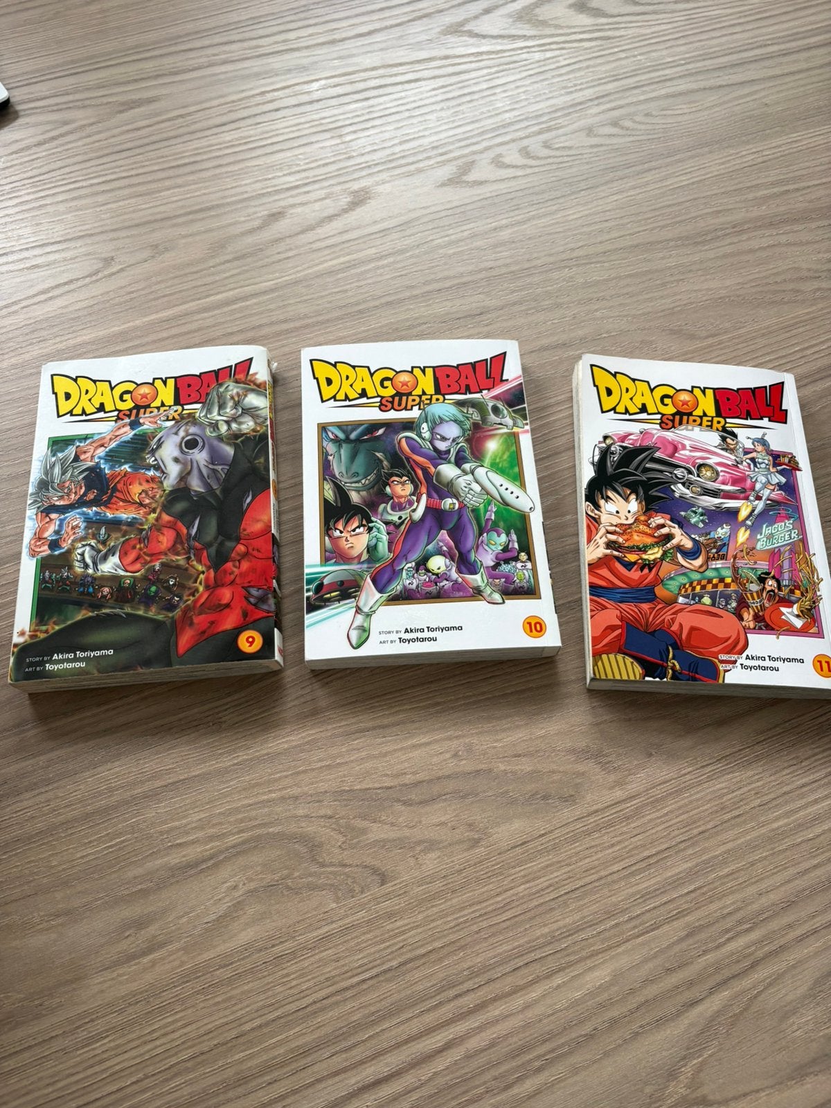 Dragon ball Super vol. 9, 10, 11, Boeken, Strips | Comics, Meerdere comics, Ophalen of Verzenden, Zo goed als nieuw, Japan (Manga)