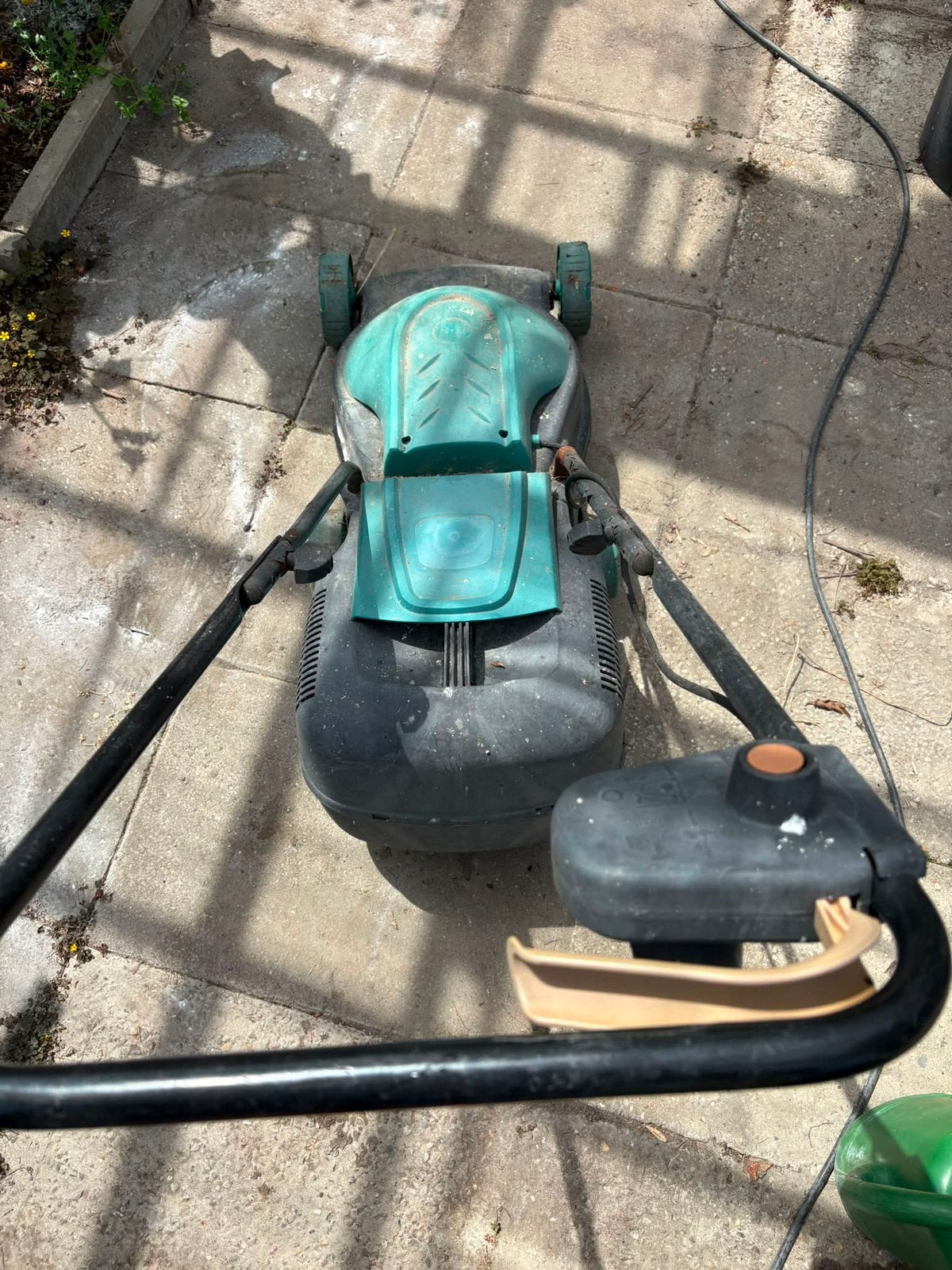 Grasmaaier, Ophalen, Gebruikt