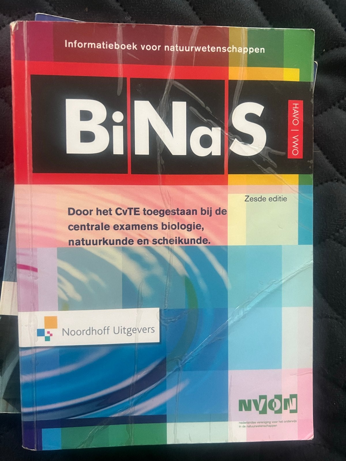 BiNaS Informatieboek Natuurwetenschappen HAVO/VWO 6e editie, Boeken, Ophalen of Verzenden, Beta, Zo goed als nieuw, HBO
