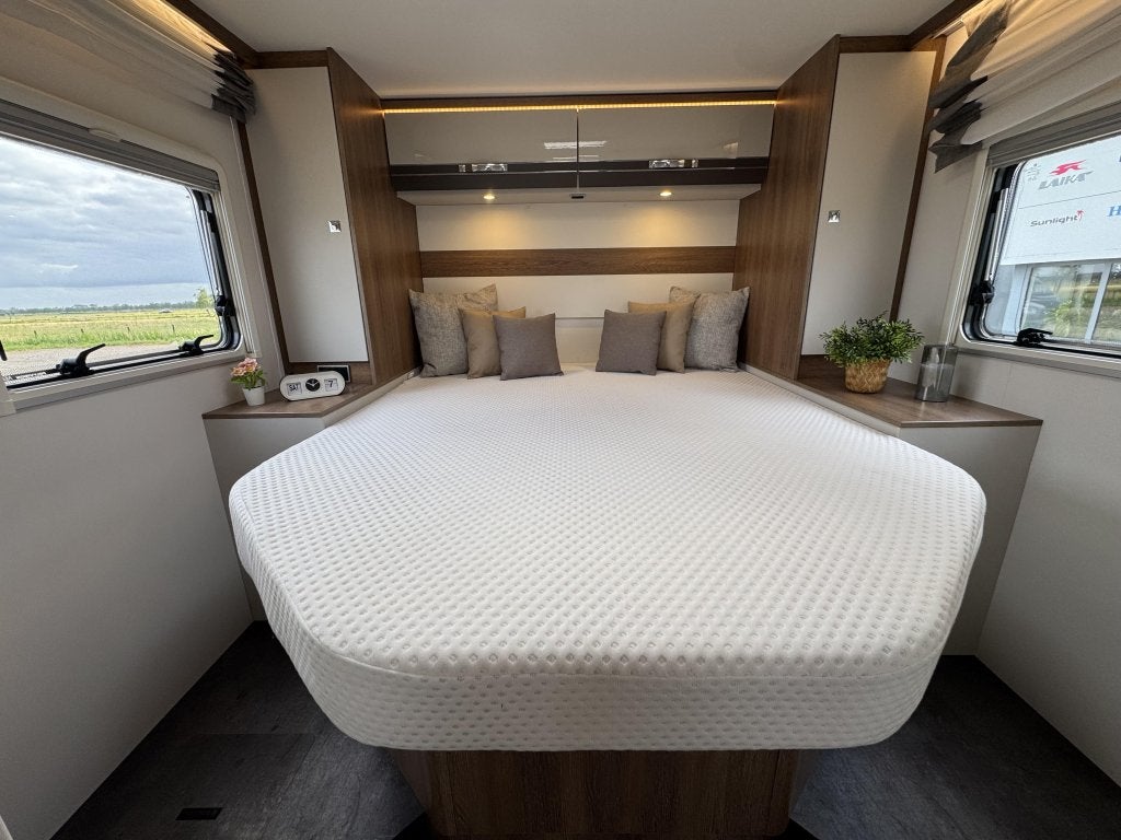 Dethleffs Trend 7057 Automaat Queensbed Hefbed 2025, Ringverwarming, Fiat, Diesel, Koelkast