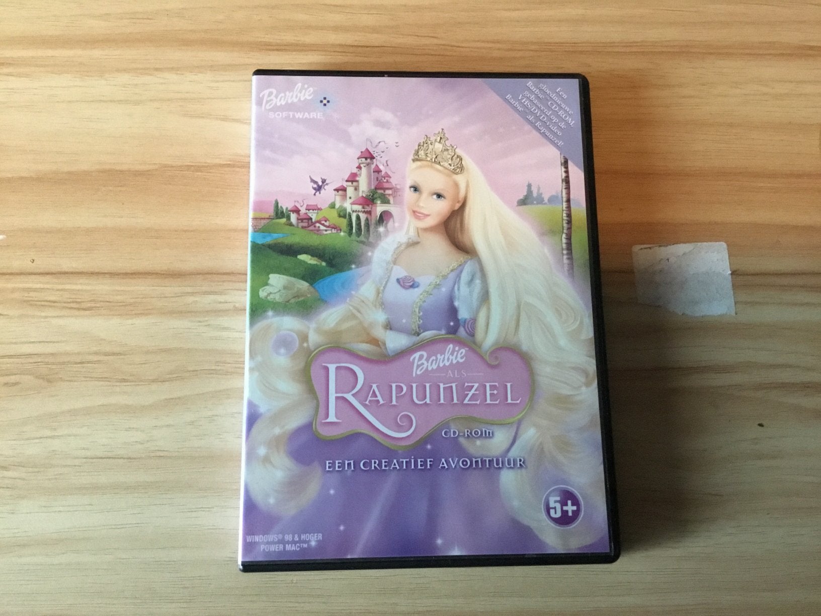 Pc game barbie als rapunzel, 1 speler, Ophalen of Verzenden, Zo goed als nieuw