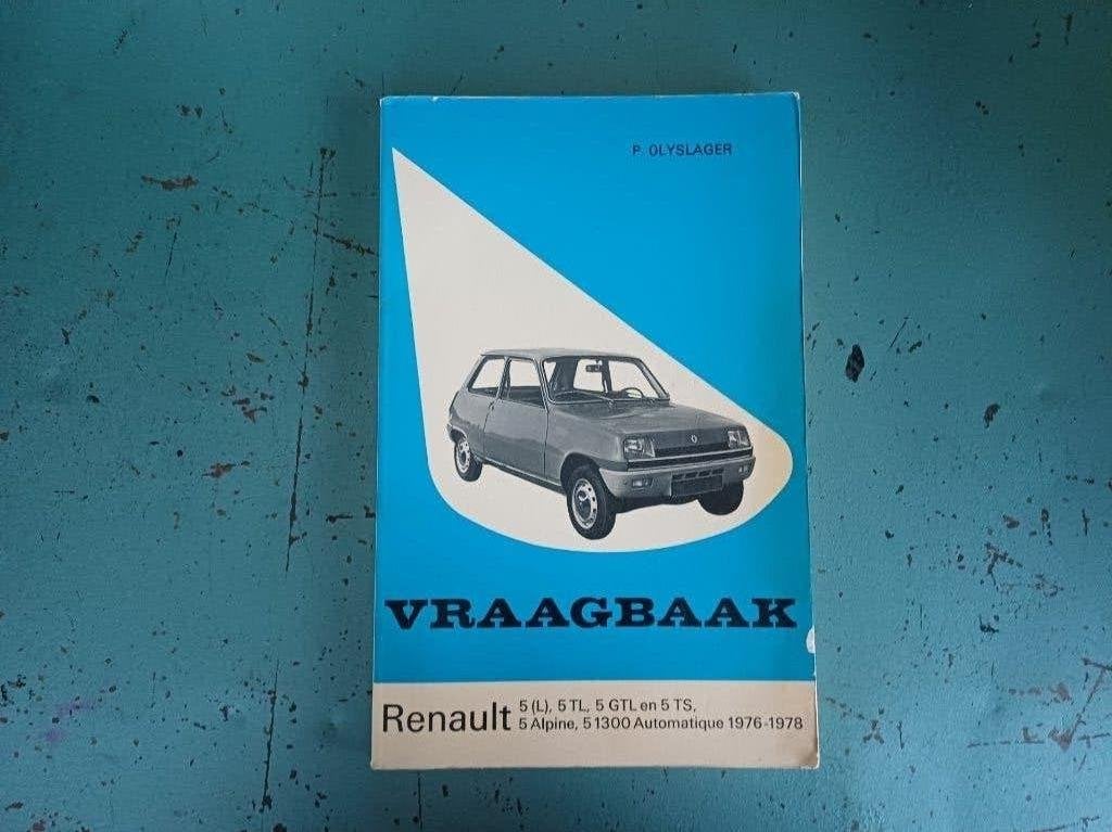 Nette VRAAGBAAK Renault 5 1976-1978, Ophalen of Verzenden