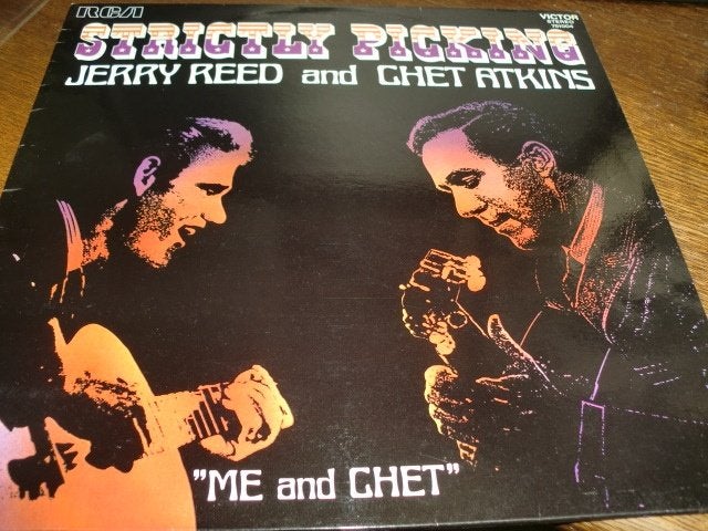 Jerry Reed /Chet Atkins  RCA  Strictly Picking LP 972 , Ophalen of Verzenden, Zo goed als nieuw, 12 inch