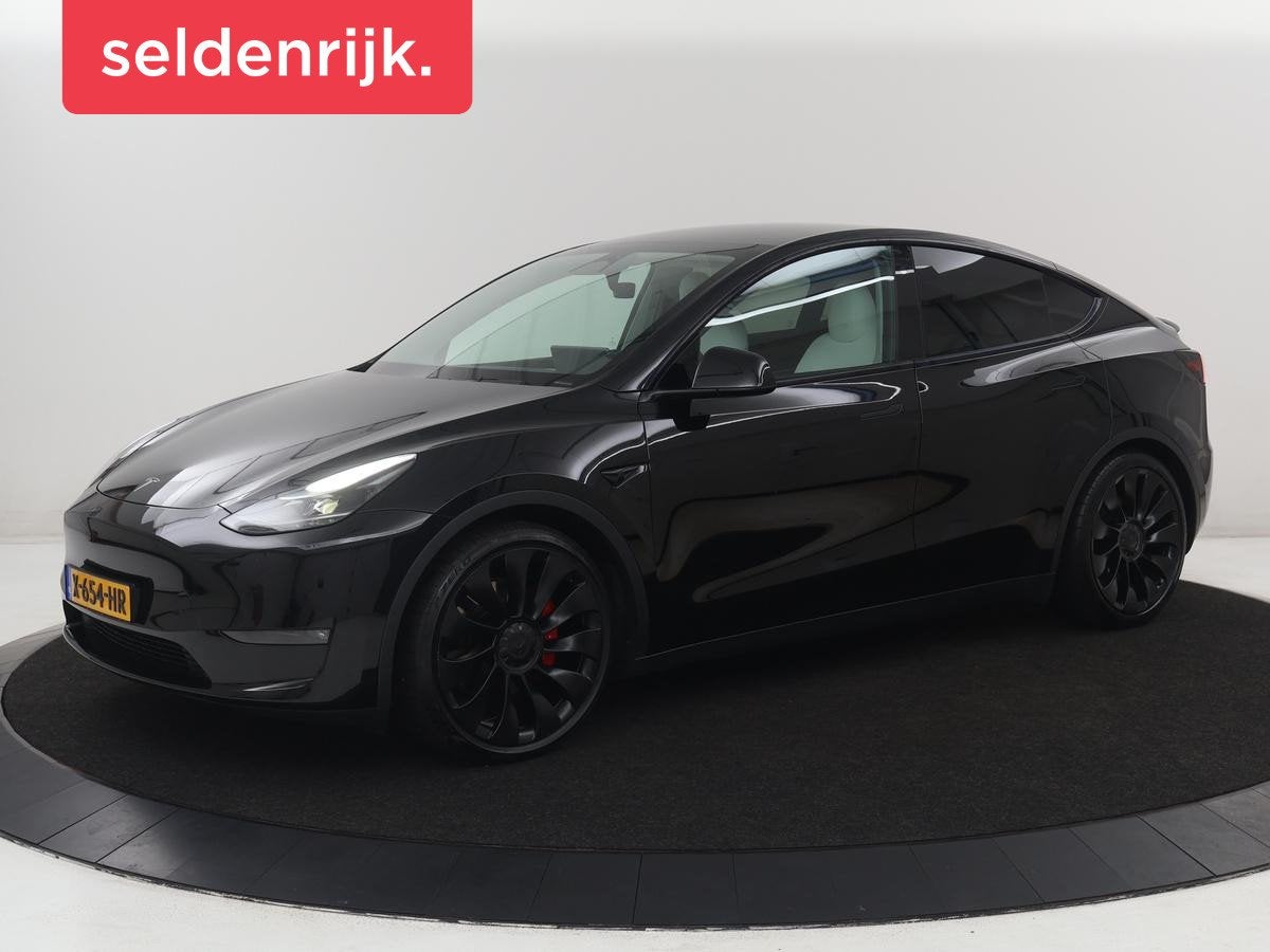 Tesla Model Y Performance AWD 75 kWh | SOH 94.8% | Traffic-A, Auto's, Tesla, Gebruikt, 495 min, 462 pk, 1972 kg