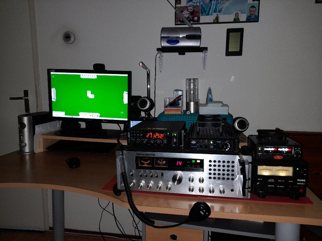COLT  EXCALIBUR . SSB 120 KANALEN, Ophalen, Gebruikt, Zender en Ontvanger
