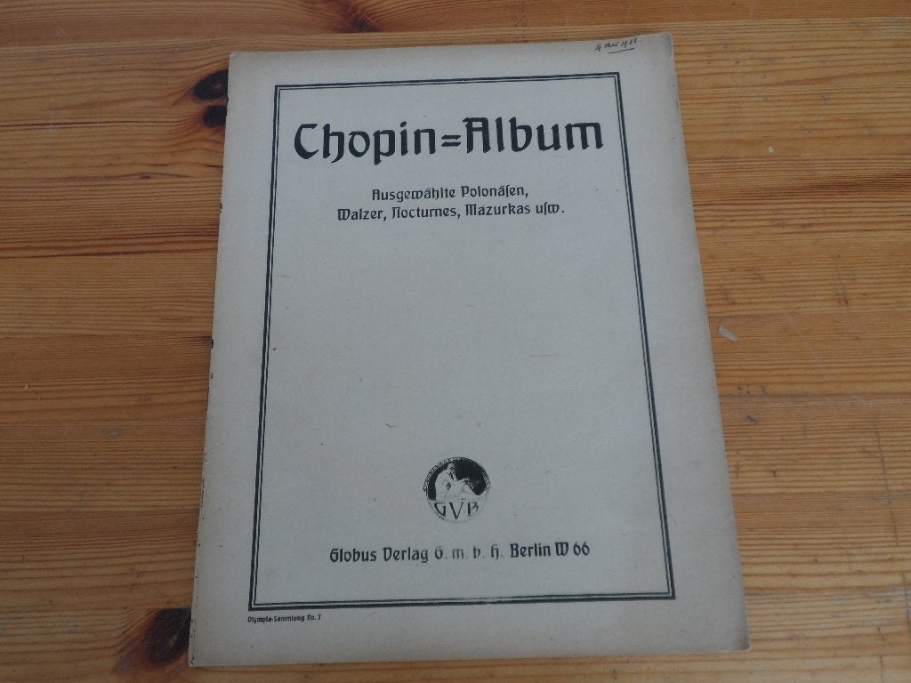 Chopin - Album / sonaten / Clavierstucke / Polonaise, Gebruikt, Klassiek, Ophalen of Verzenden, Artiest of Componist