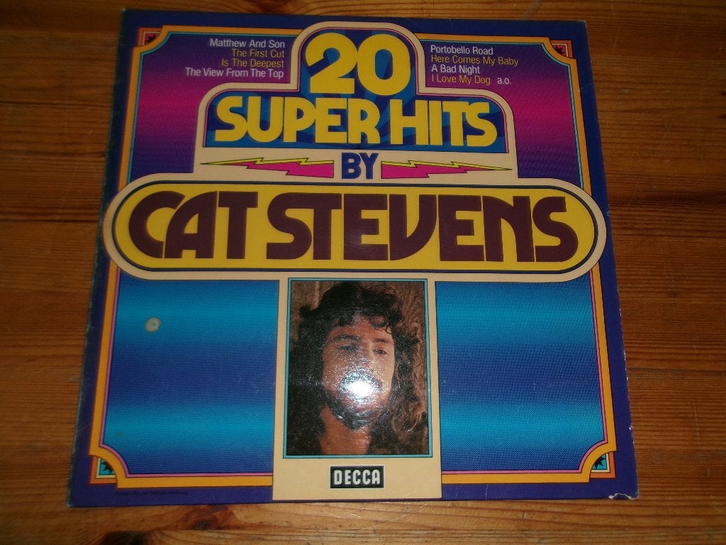 20 Super Hits by Cat Stevens, Ophalen of Verzenden, Gebruikt, 12 inch