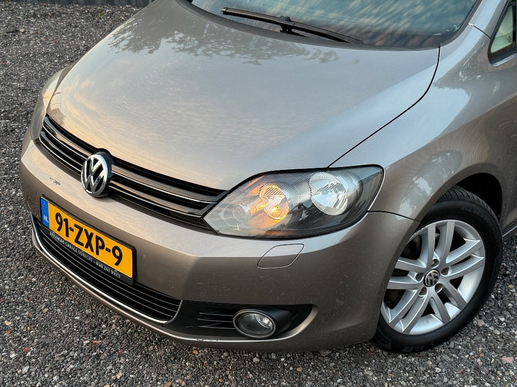 Volkswagen Golf Plus 1.4 TSI DSG Automaat | Leder | Stoelver, Bruin, 122 pk, Leder, Bedrijf