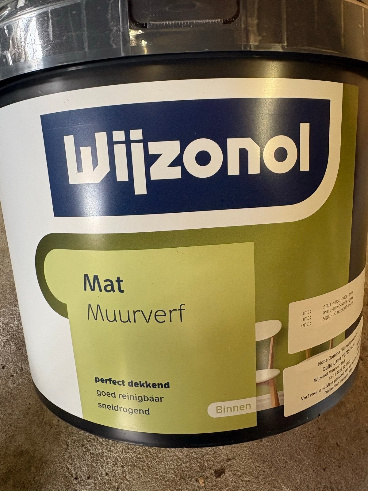 Wijzonol verf binnen, Beige, Nieuw, Ophalen of Verzenden, Verf