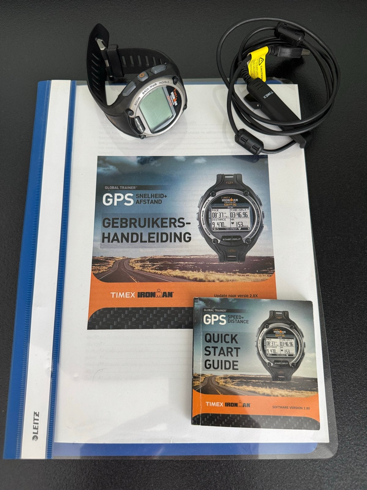 Timex Ironman GPS Sporthorloge - Zonder Hartslagband, Zwart, Ophalen of Verzenden, Waterdicht, Afstand