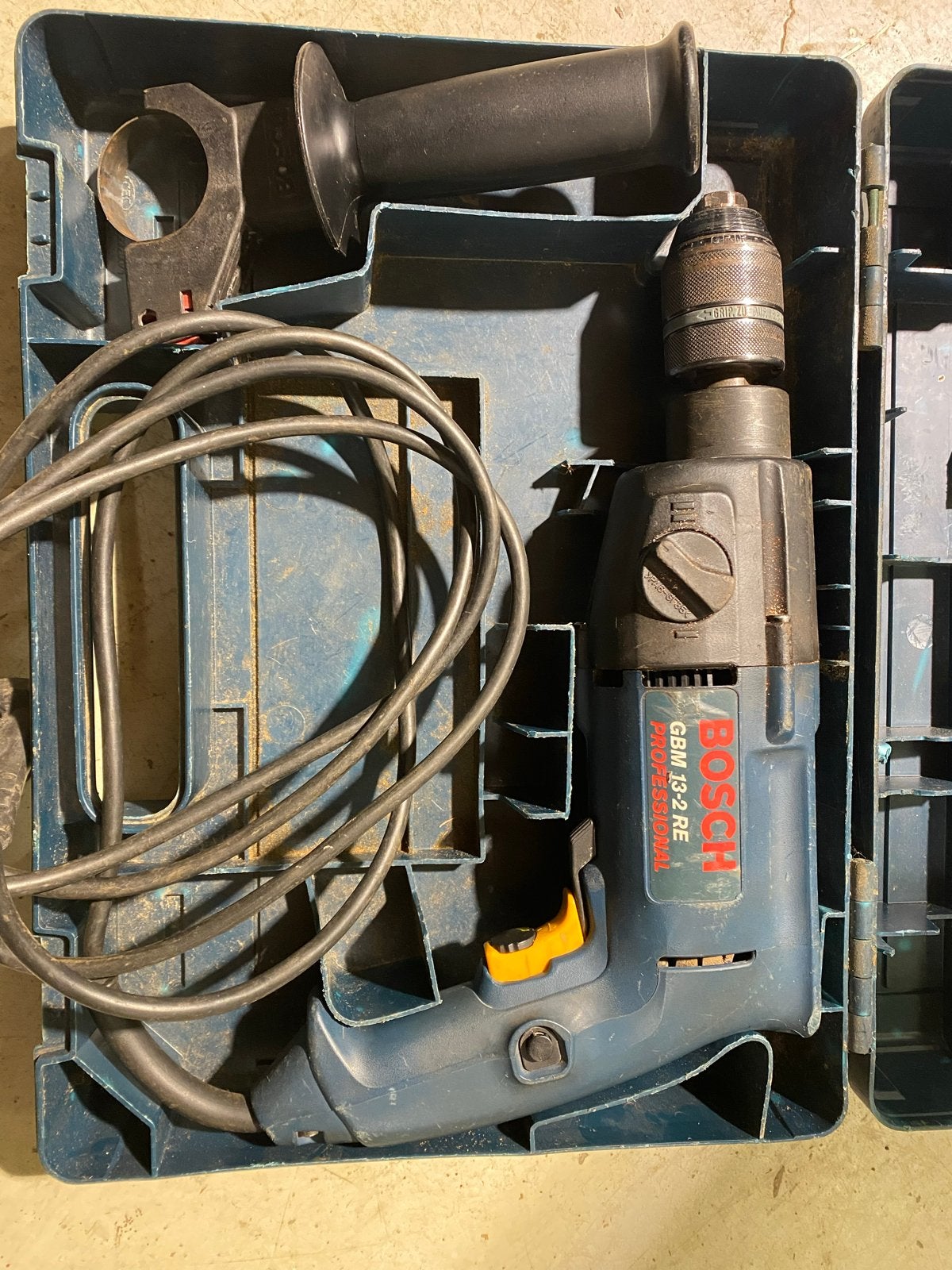 Bosch GBN 13-2 RE Boormachine met koffer, Boormachine, Variabele snelheid, Ophalen of Verzenden, Gebruikt