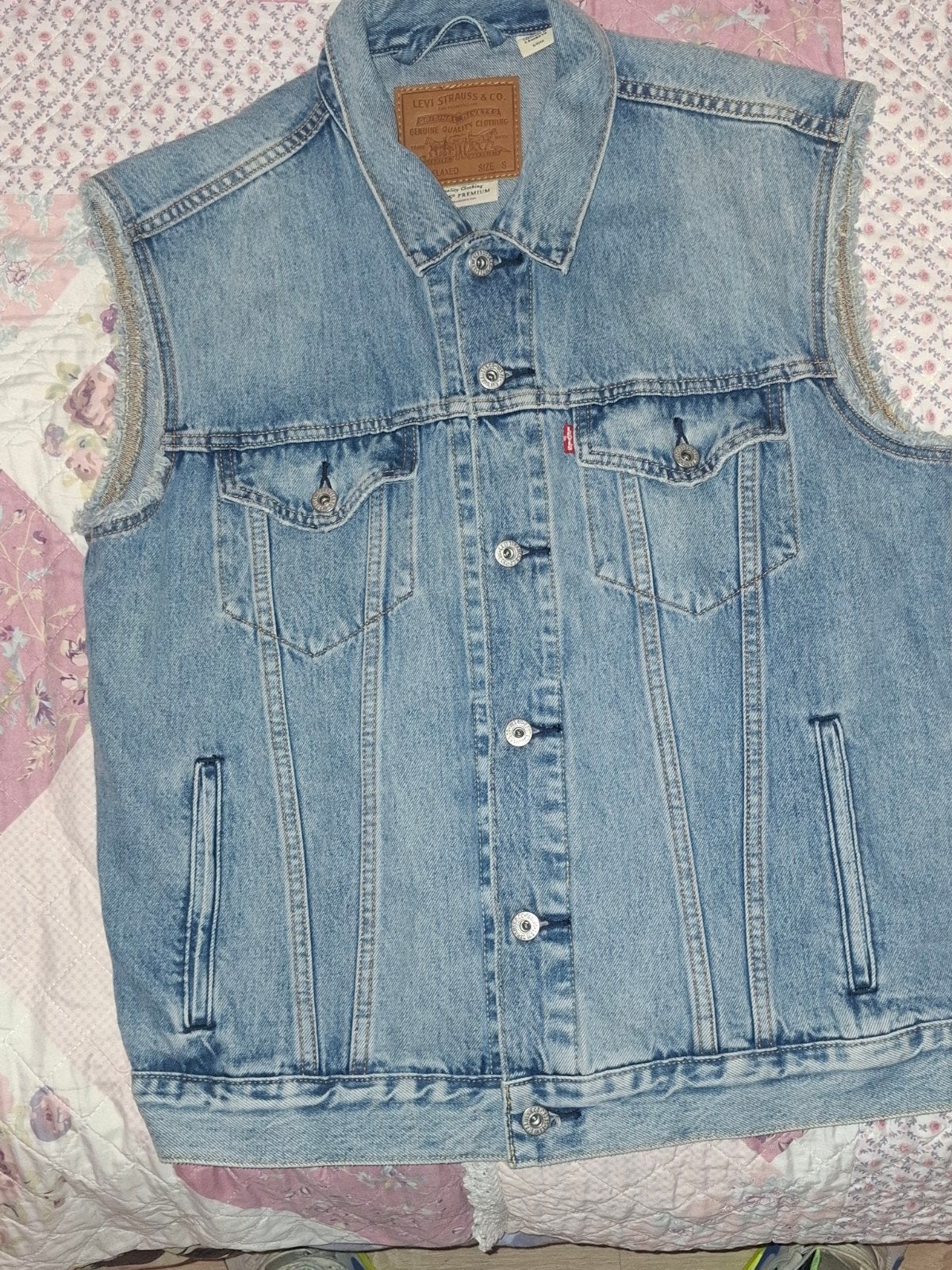 Levi's spijkerjasje maat S - Zo goed als nieuw, Ophalen of Verzenden, Zo goed als nieuw, Blauw, Levi's