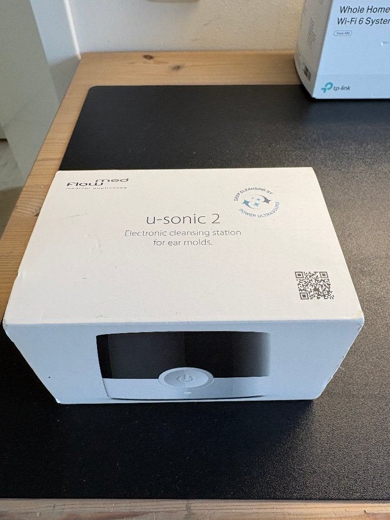 U-Sonic 2 Trilbad, gehoorapparaat cleaner met voeding, Ophalen of Verzenden, Nieuw