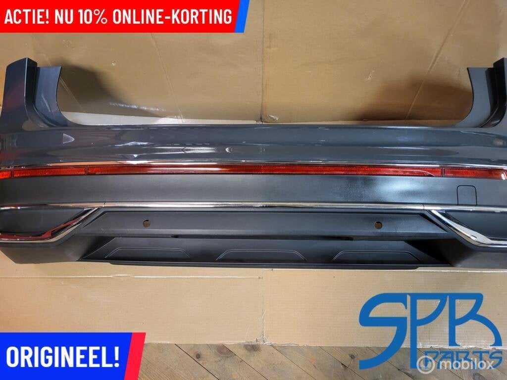 Achterbumper VW Tiguan 5NA AD1 FACELIFT LC7Q HIGHLINE 4X PDC, Auto-onderdelen, Gebruikt, Volkswagen, Ophalen of Verzenden