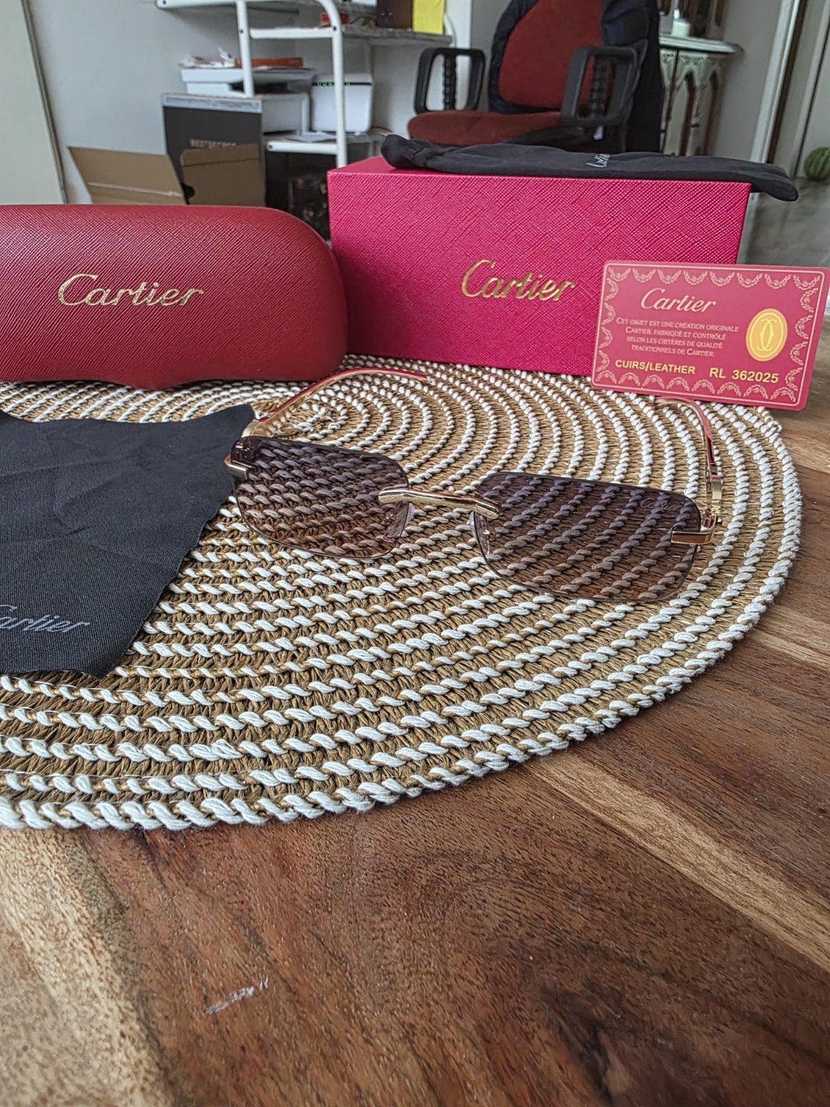 Cartier zonnebril - ALL Inclusive - New, Ophalen of Verzenden, Nieuw