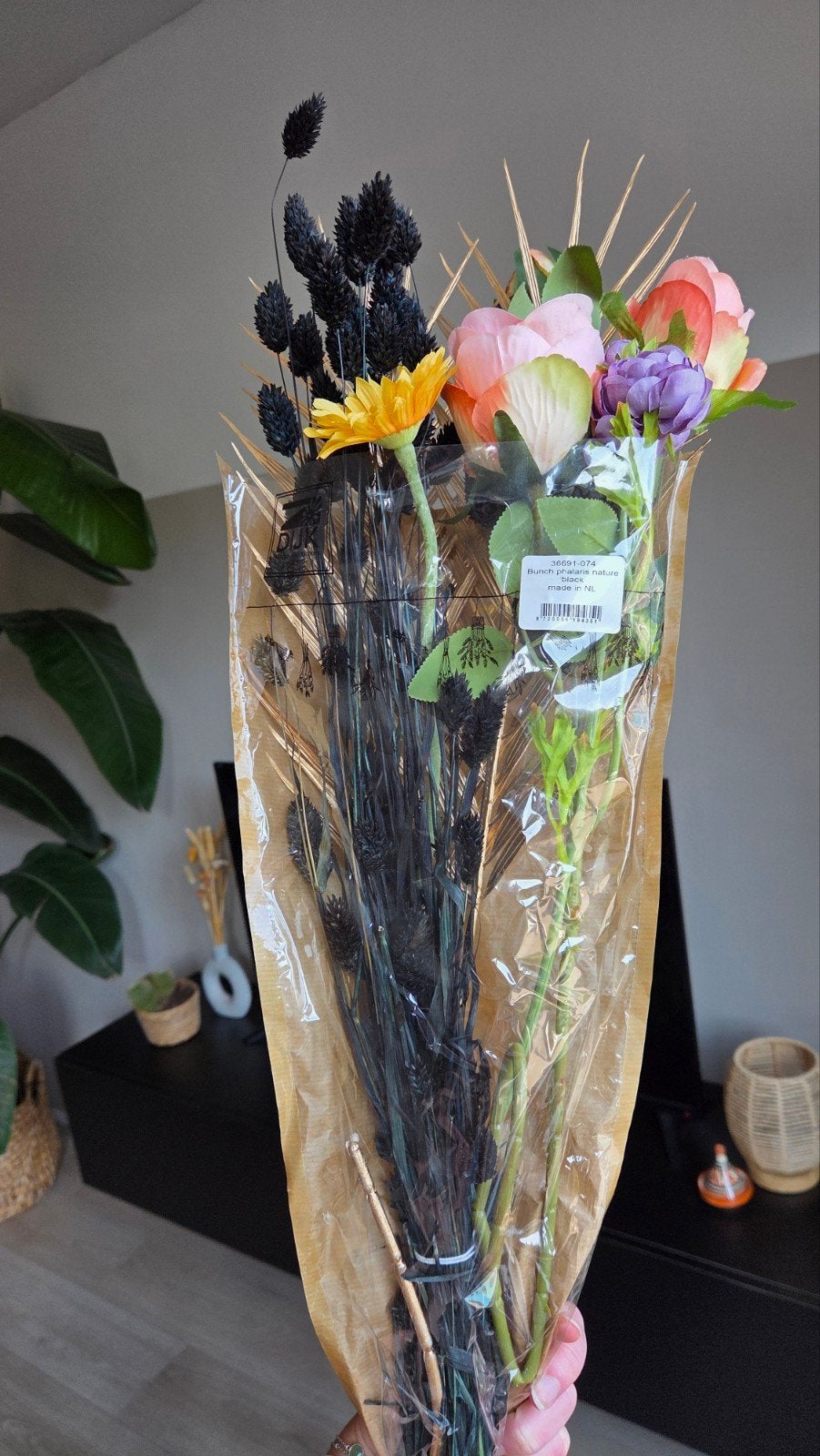 Decoratieve Kunstbloemen, pluimen en takken, Ophalen of Verzenden, Zo goed als nieuw