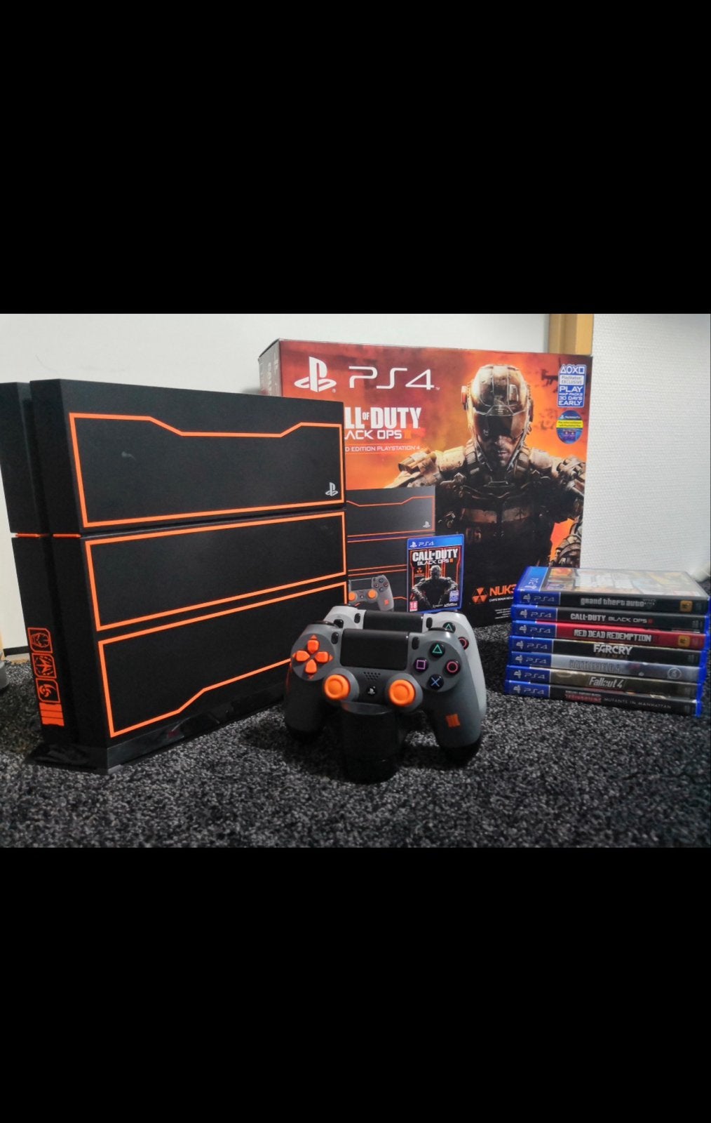 LIMITED EDITION BLACK OPS 1TB 2 controllers 13games en doos, Met games, Met 2 controllers, Ophalen of Verzenden, Zo goed als nieuw