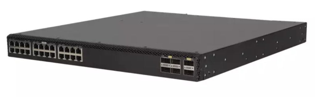 Foto 2 van HPE JL689A switch 24x 10Giga 6x 40G FlexFabric 5710 24XGT