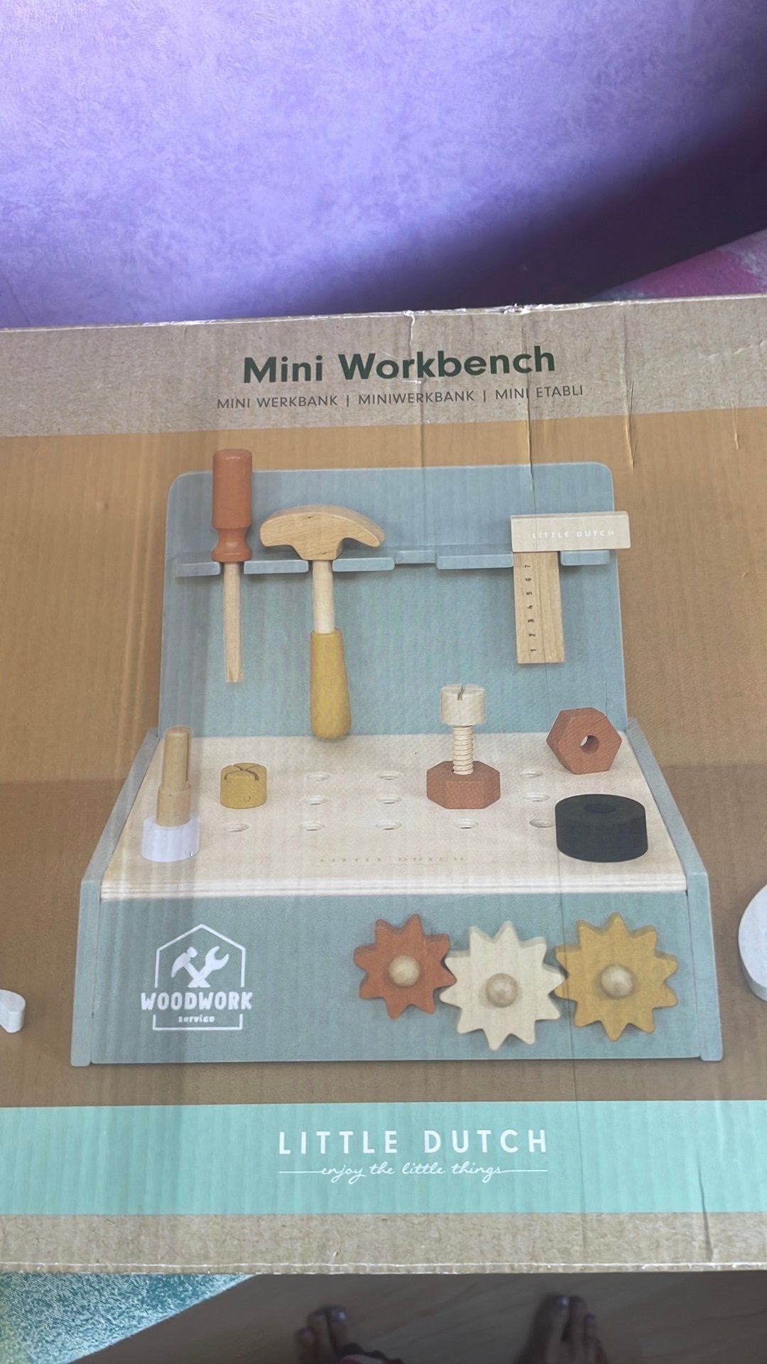 Zgan LITTLE DUTCH MINI WORKBENCH, Ophalen of Verzenden, Zo goed als nieuw