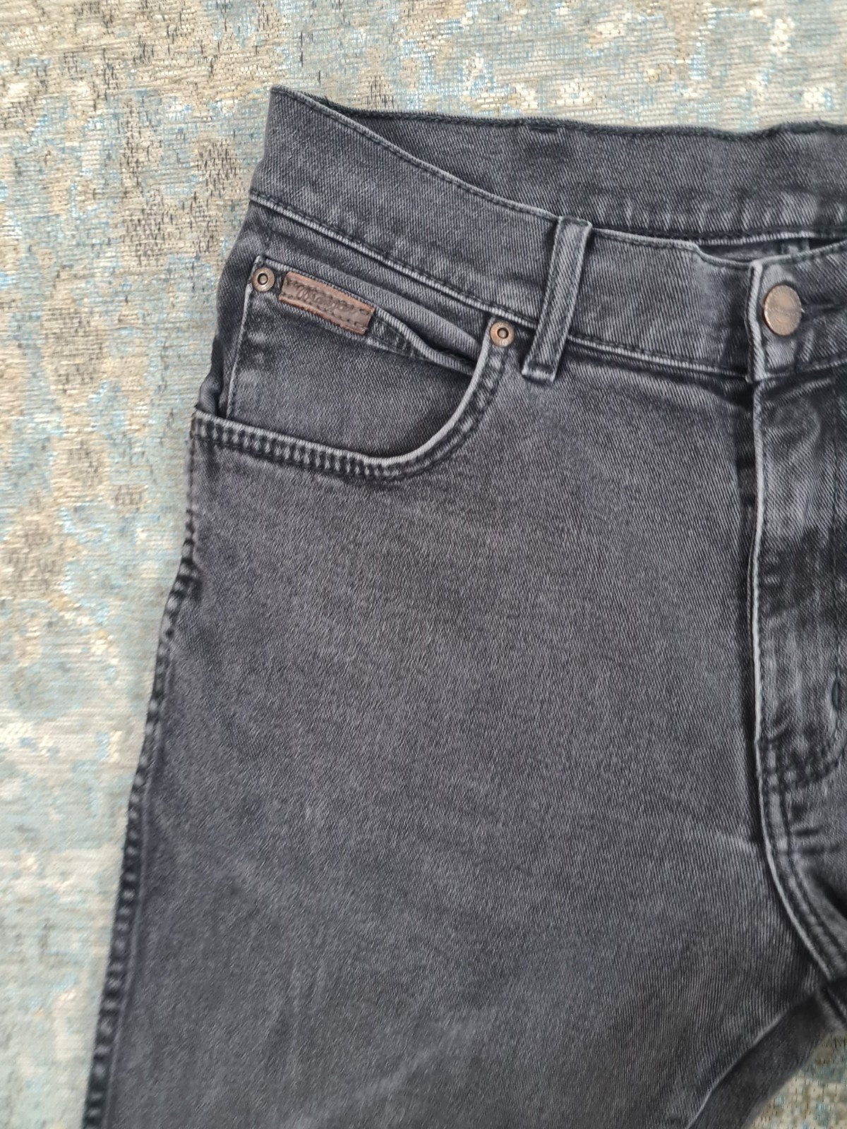 Wrangler TEXAS STRETCH W32 L30 Straight STRETCH Bronno3230, https://eu.wrangler.com/nl-nl/contact-us.html, Zwart, Wrangler, Ophalen of Verzenden