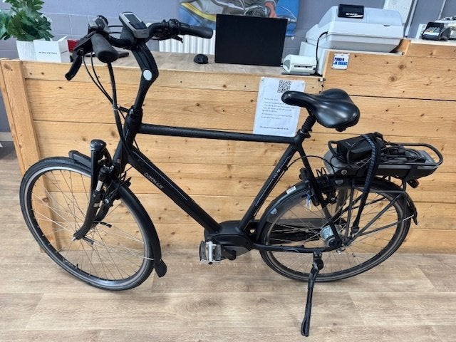 Goede batavus heren ebike hogeframe 61 cm nu;895,, Gebruikt, Batavus, Ophalen of Verzenden, 59 cm of meer