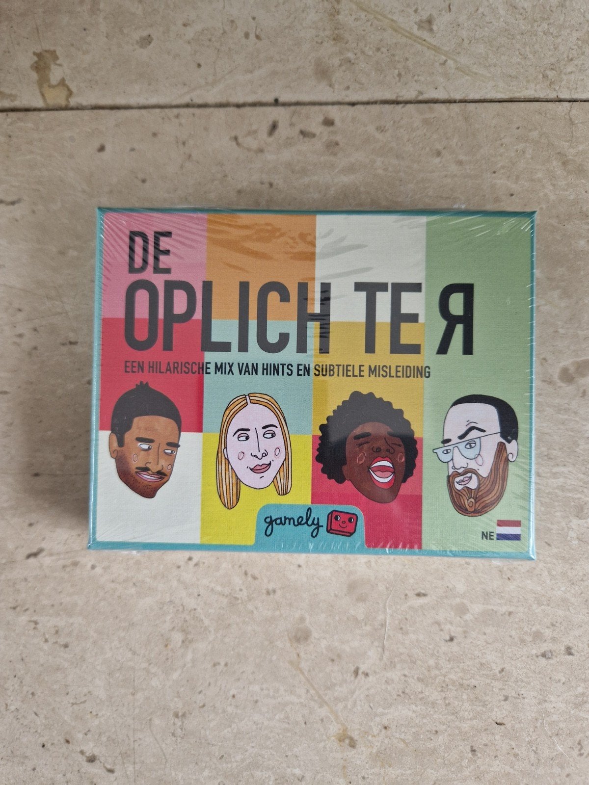 De Oplichter: Hilarisch bluff- en denkspel, Vijf spelers of meer, Ophalen of Verzenden, Nieuw, Gamely