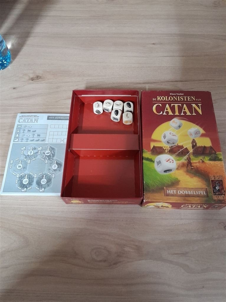 de kolonisten van catan dobbelspel - s3349, Verzenden, Zo goed als nieuw