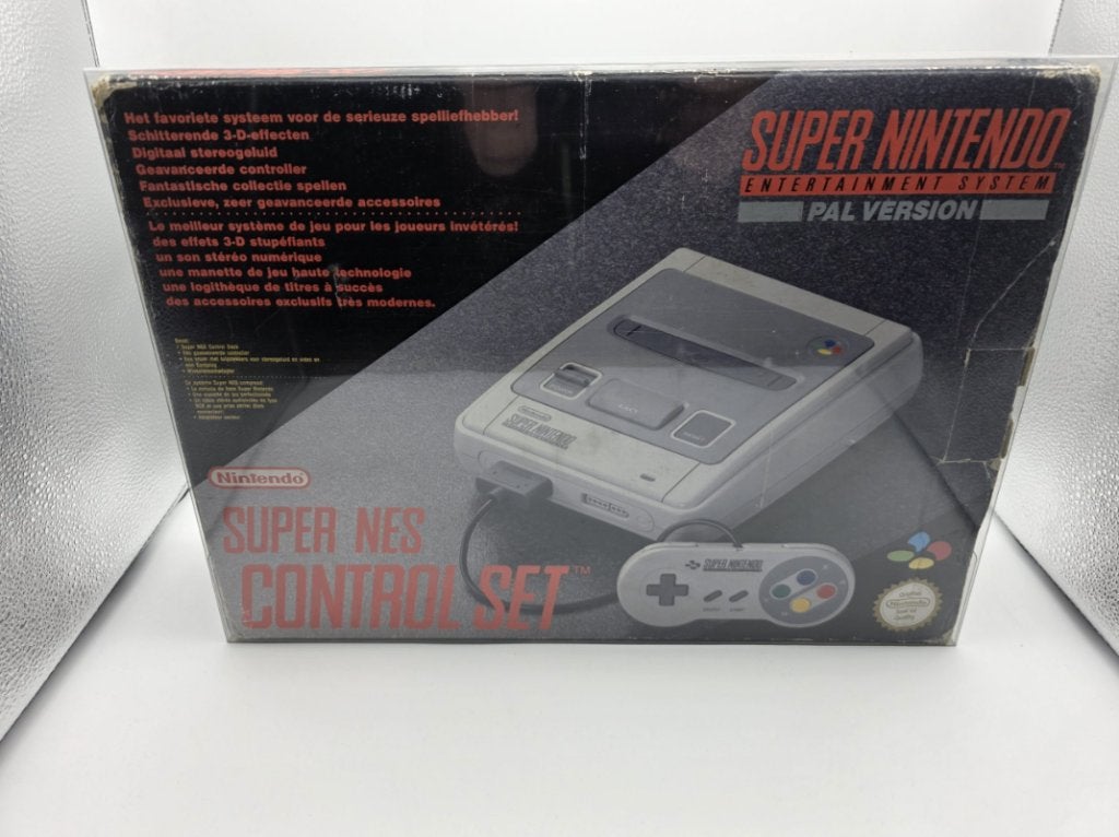 Super Nintendo in doos [Zonder inlay], Spelcomputers en Games, Gebruikt, Verzenden, /, /