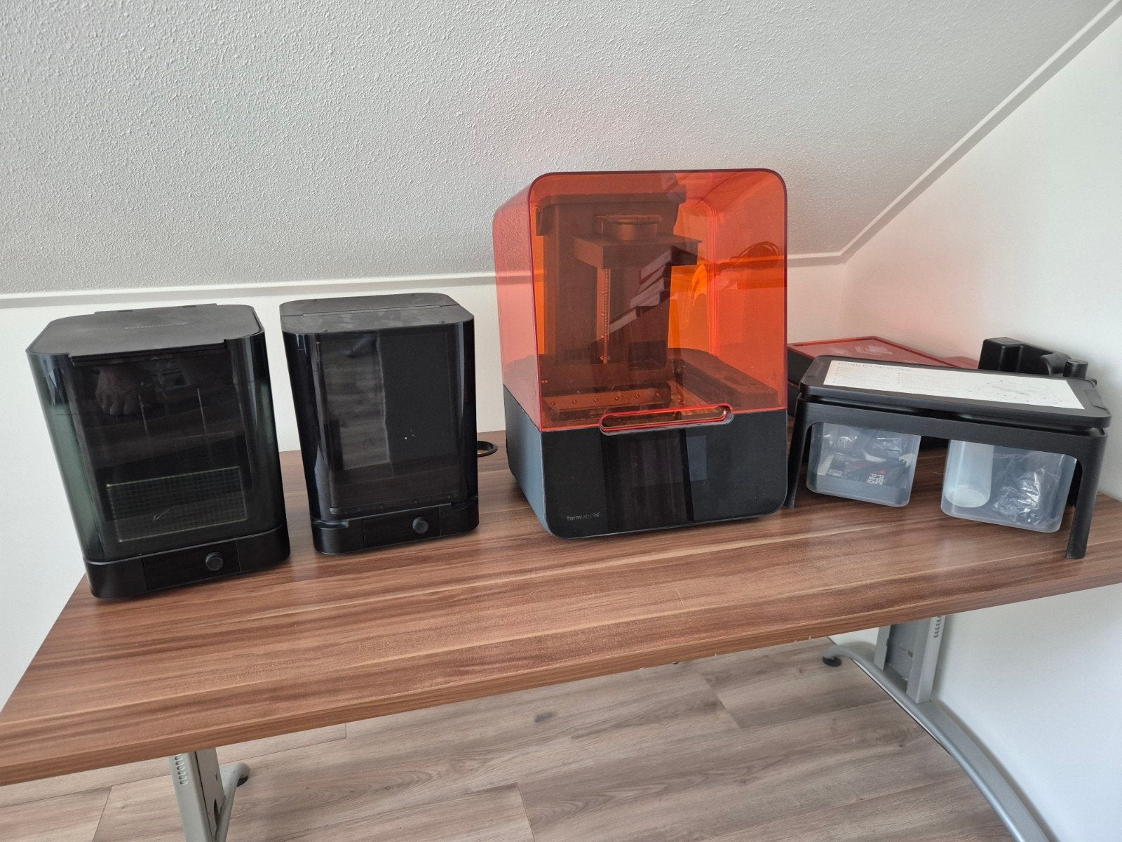 Formlabs Form 3 3D-printer met Form Wash en Form Cure, Ophalen, Ingebouwde Wi-Fi, Formlabs, Resin/Hars