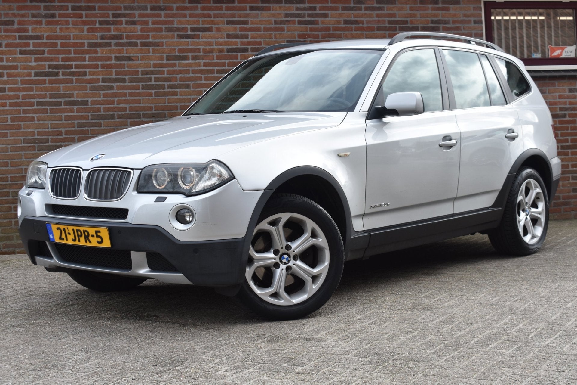 BMW X3 2.0d '09 Xenon Leder Cruise Clima Inruil mogelijk, Auto's, BMW, Automaat, 15 km/l, Zwart, 2000 kg
