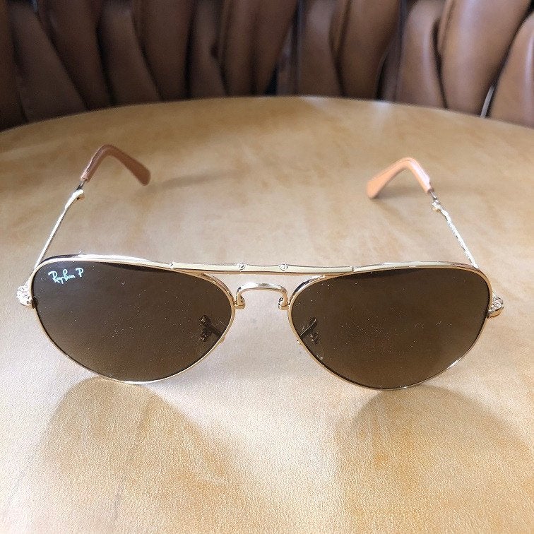 Ray-Ban folding Aviator 55mm RB3479KQ 001/M7 22k geelgoud, Sieraden, Tassen en Uiterlijk, Zonnebril, Overige kleuren, Luxottica