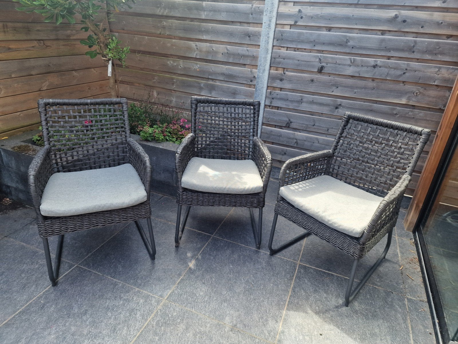 tuinstoelen, Ophalen, Zo goed als nieuw, Kunststof