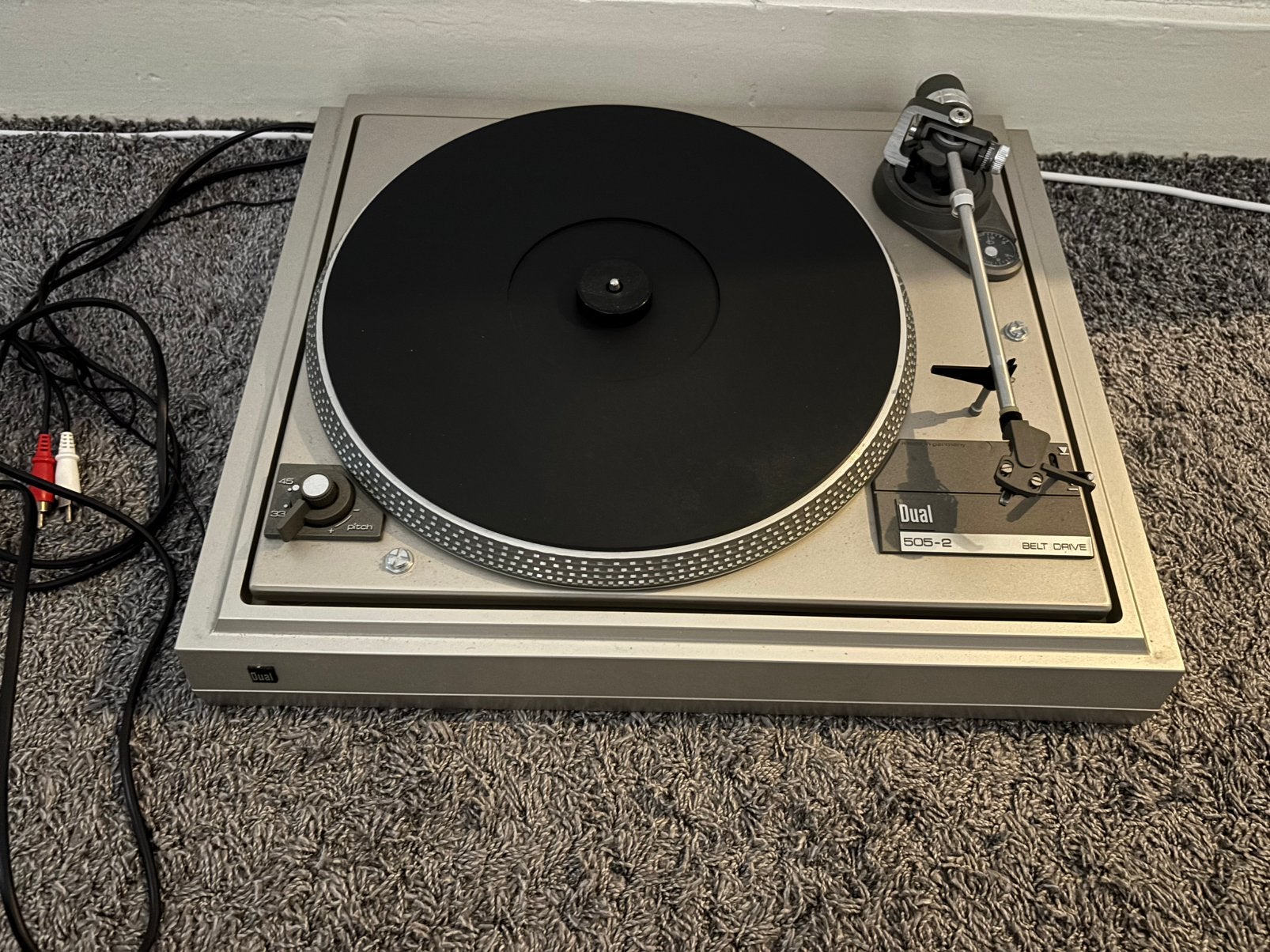 Dual 505-2 Platenspeler NIEUWSTAAT, Audio, Tv en Foto, Ophalen of Verzenden, Zo goed als nieuw, Dual