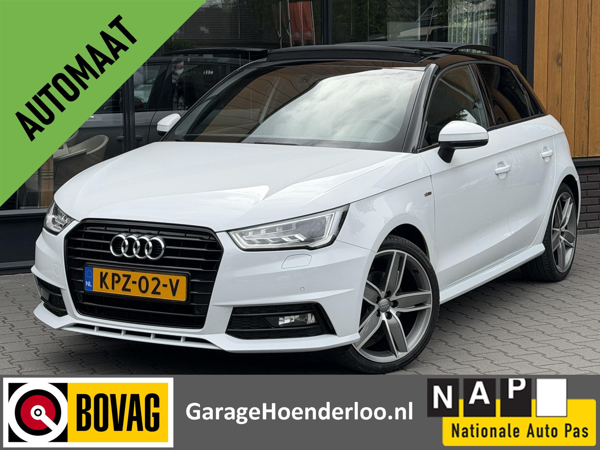 Audi A1 Sportback 1.4 TFSI S-Line Panoramadak, 18 inch, Xeno, Auto's, Audi, Voorwielaandrijving, 125 pk, Euro 6, 4 cilinders
