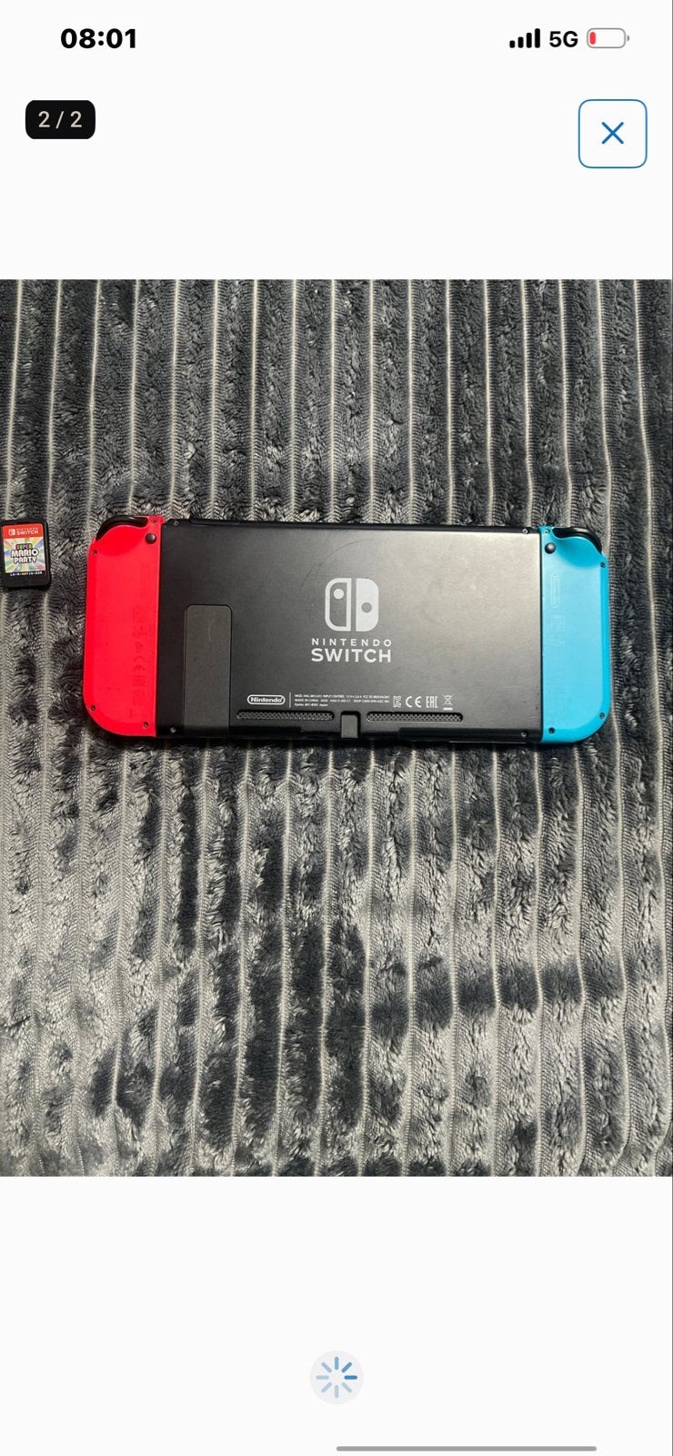 Nintendo Switch met Dock, Extra Race Spel en Monopoly, Ophalen, Met games, Met 2 controllers, Zo goed als nieuw