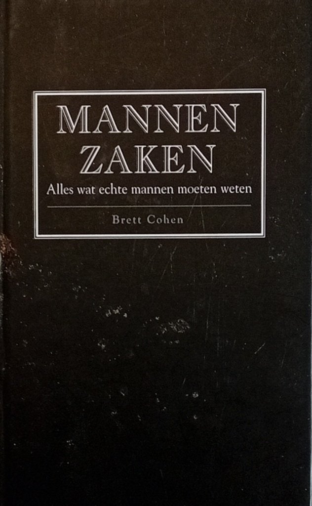 Te Koop: Mannenzaken – Breit Cohen, nieuw., Ophalen of Verzenden, Zo goed als nieuw, Nederland
