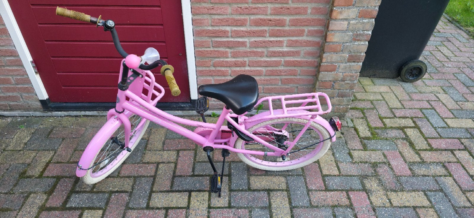 Roze spirit Diva kinderfiets 20 inch, Ophalen, Gebruikt, Spirit Diva, Terugtraprem