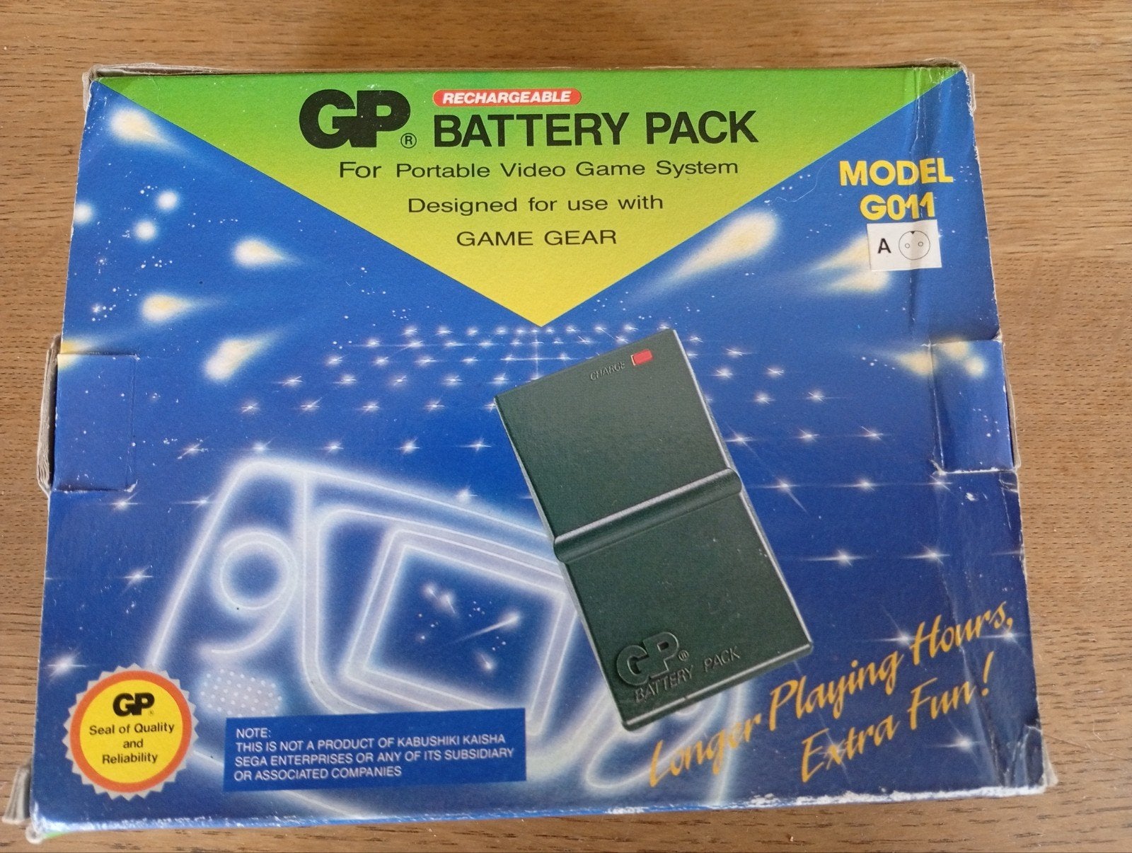GP Oplaadbare Batterij Pack voor Sega Game Gear 1991, Ophalen of Verzenden, Gebruikt, Game Gear