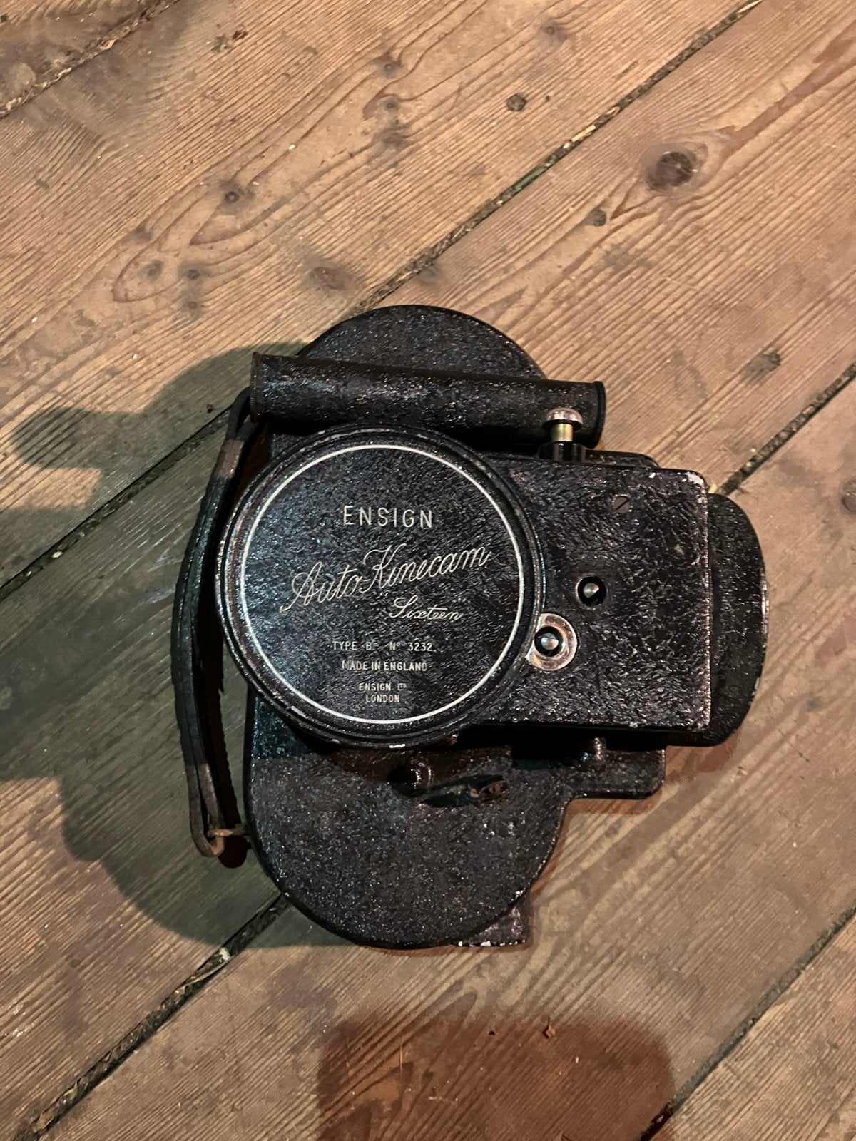 Oude camera videocamera Ensign Auto Kinecam, Ophalen of Verzenden, Gebruikt, Compact, Overige Merken