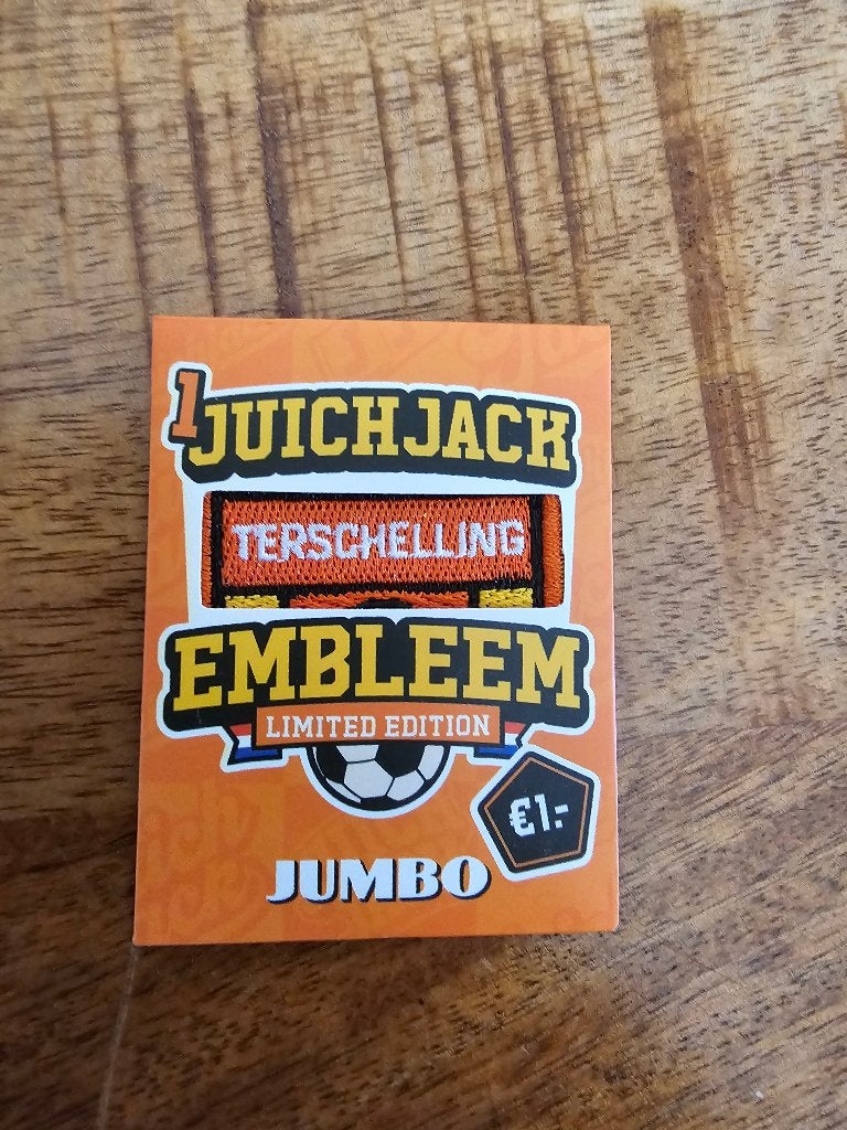 Jumbo embleem Terschelling, Verzamelen, Jumbo, Ophalen of Verzenden