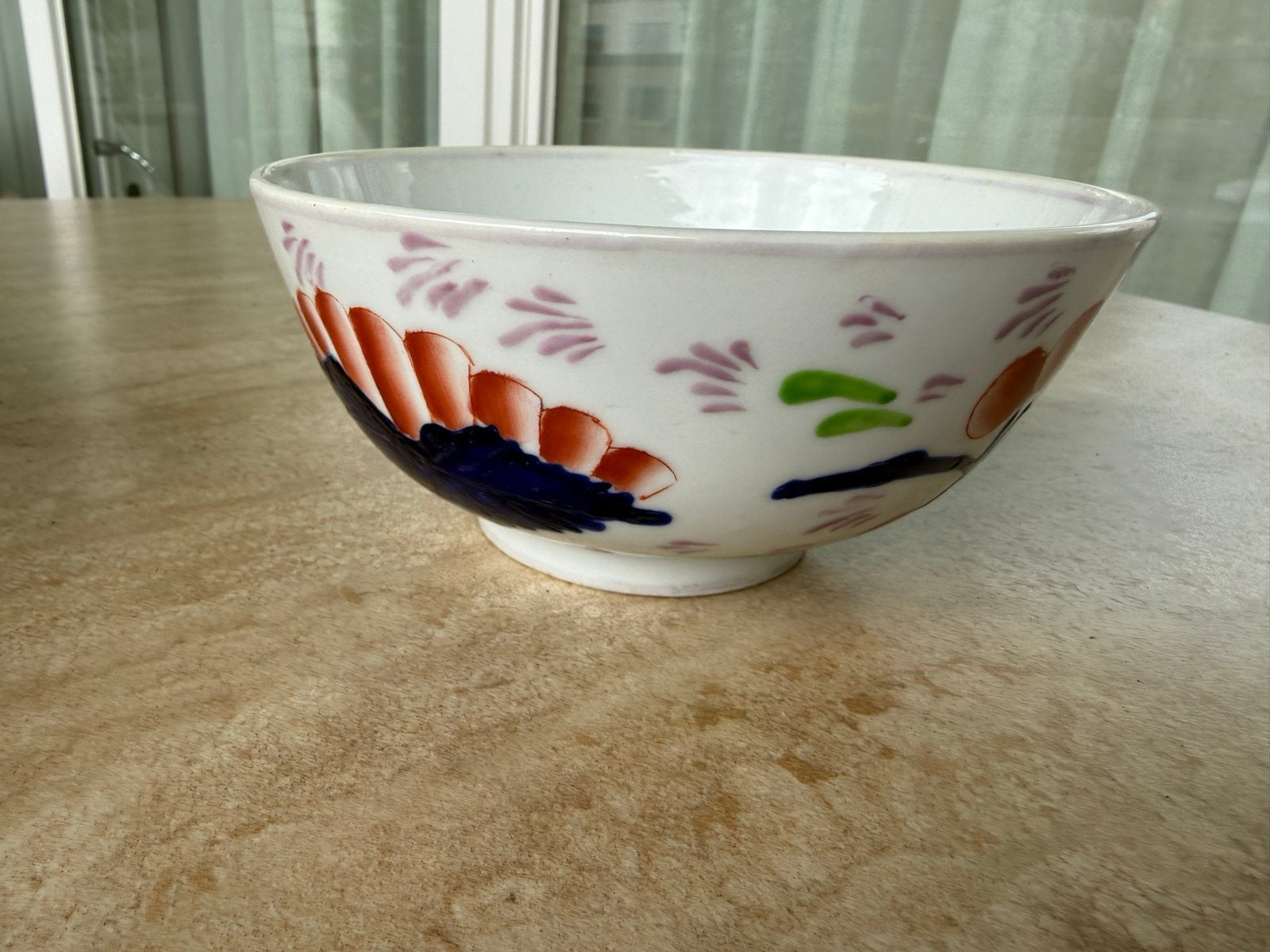 Antieke Japanse Imari porseleinen kom, handgeschilderd, Ophalen