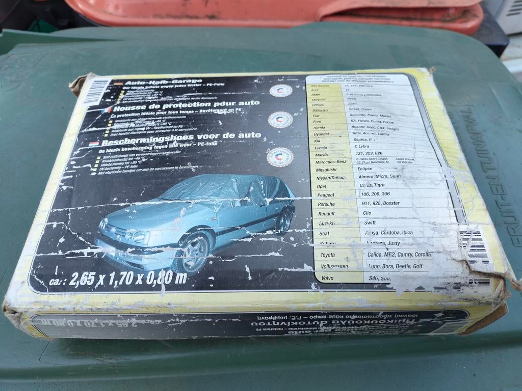 Auto beschermhoes - Universeel - 2.65 x 1.70 x 0.80 m, Ophalen of Verzenden, Gebruikt, Universeel