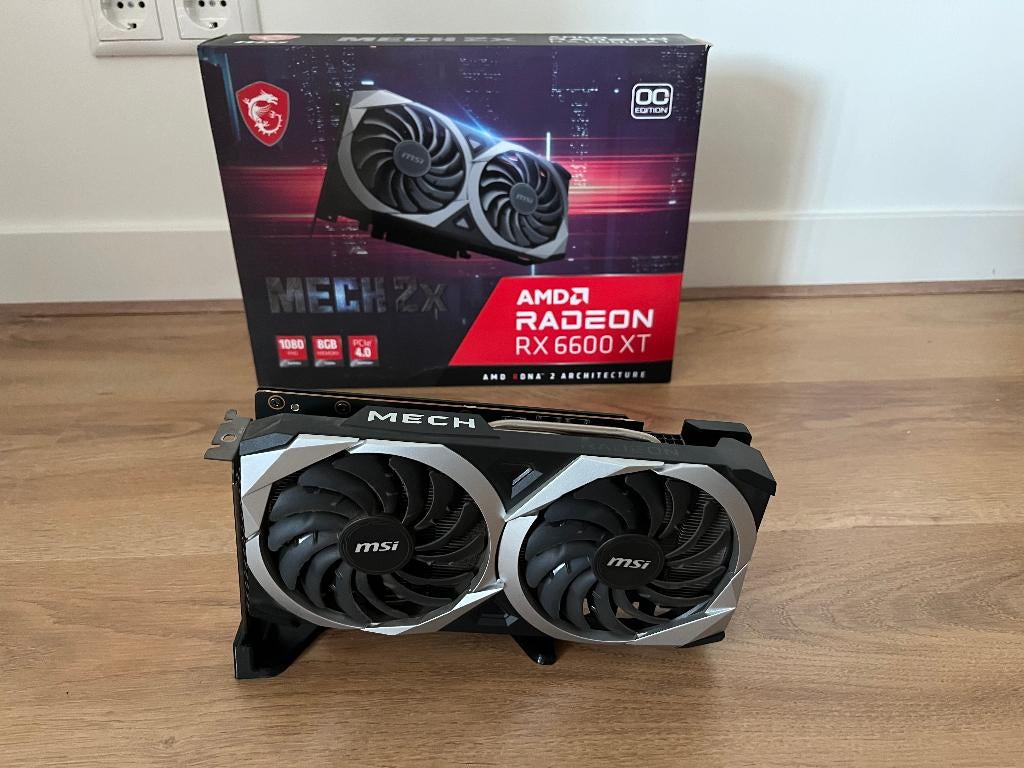 Garantie! ~ MSI Radeon RX 6600 XT Mech 2X 8G OC, AMD, Halderhof 16, 6721 XR BENNEKOM, GDDR6, PCI-Express 4