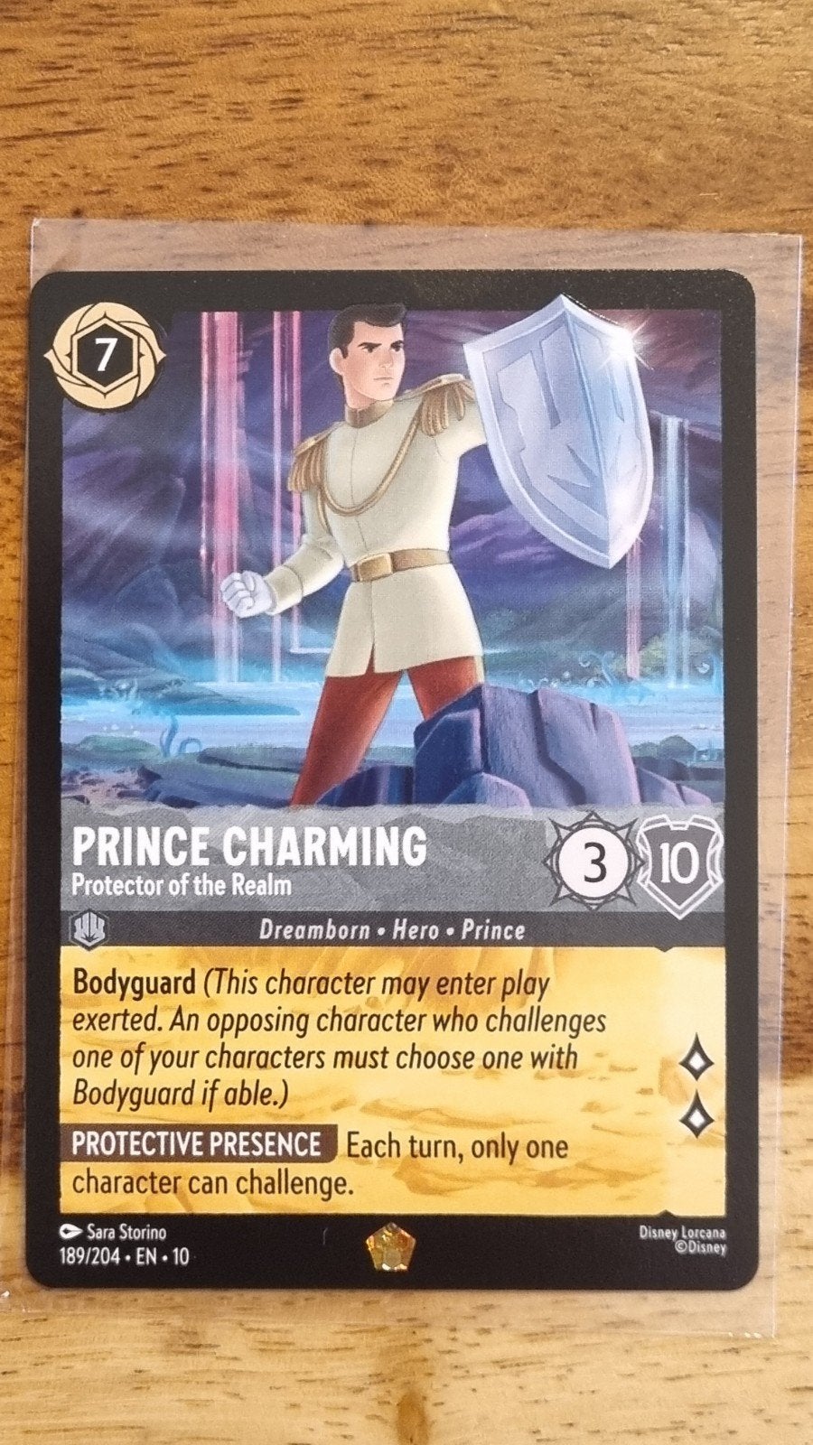 Lorcana, 10WHI, Prince Charming 189/204 EN, Verzamelen, Disney, Ophalen of Verzenden