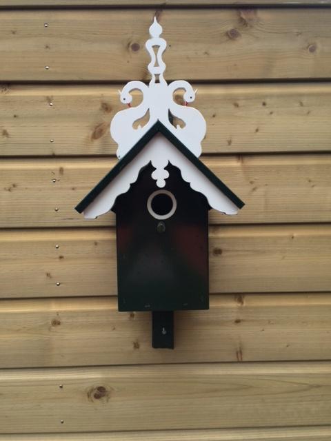 Vogelhuisje met uilenbord (NIEUW), Tuin en Terras, Vogelhuisjes en Vogelbaden, Ophalen, Nieuw
