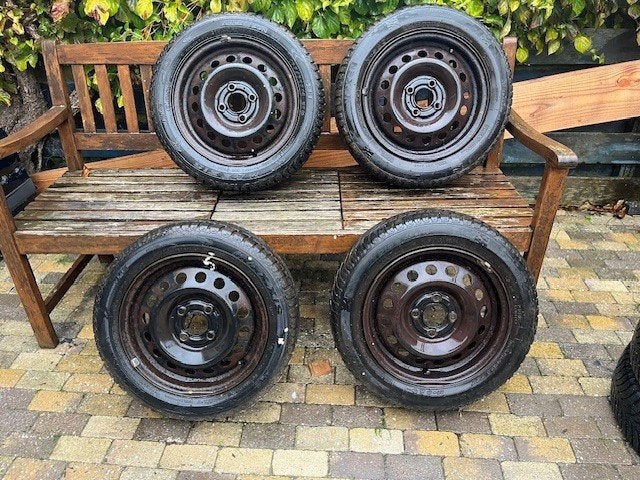 All-season banden en velg 14" + winterbanden en velg 14", Auto-onderdelen, Ophalen, 14 inch, Gebruikt, Overige
