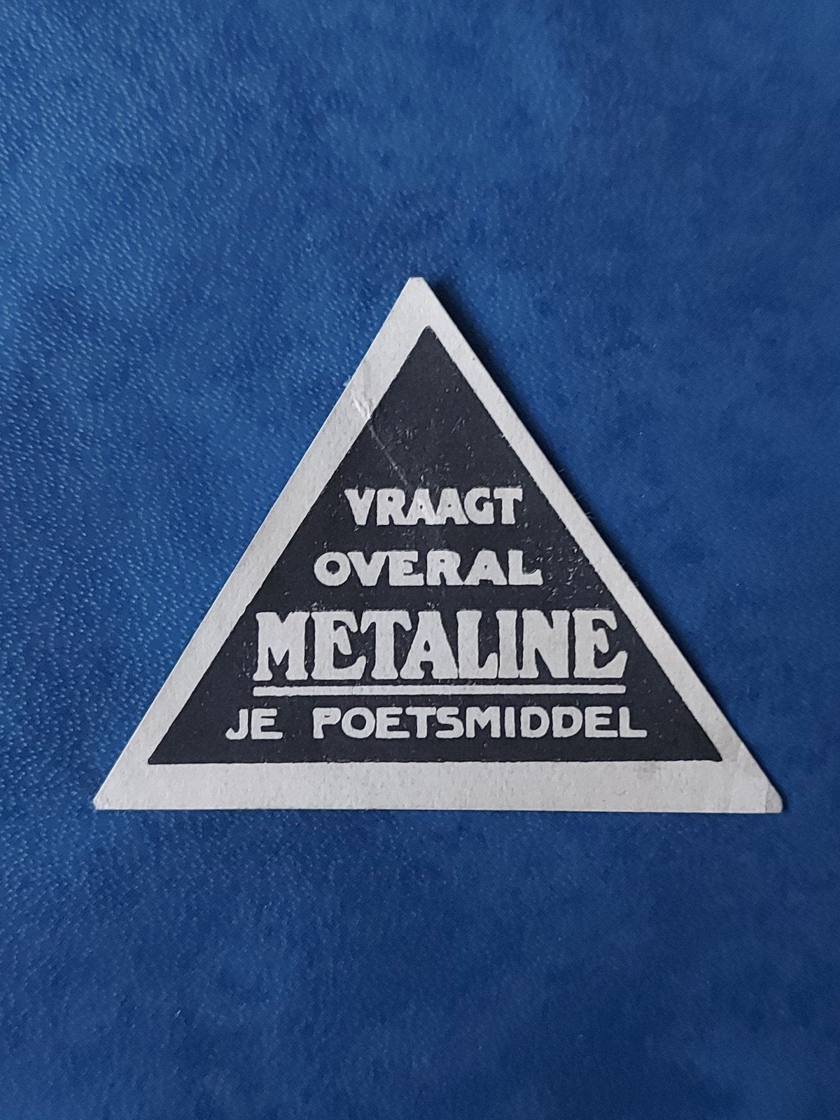 Sluitzegel Metaline Poetsmiddel - triangel, Ophalen of Verzenden
